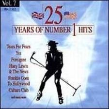 25 Years of Number 1 Hits 7 (1984-85) - CD - Culture Club, Yes, FgtH, Nena, J..., usado comprar usado  Enviando para Brazil