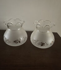 Globes tulipes verre d'occasion  France