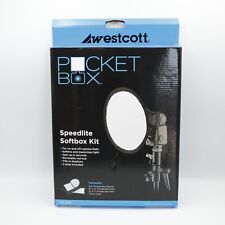 Westcott Pocket Box Speedlite Softbox Kit - Caixa Aberta, Novo Estado comprar usado  Enviando para Brazil