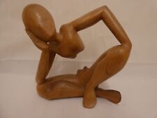 Abstract wooden sculpture for sale  IPSWICH