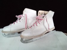 Childs white leather for sale  Mount Vernon