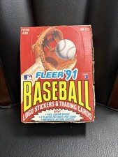 boxes baseball 1 card for sale  Stout