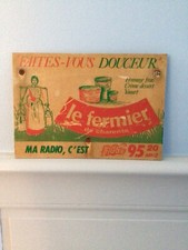Plaque publicitaire fermier d'occasion  Cadillac