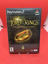 Lord of the Rings: Fellowship of the Ring (PlayStation 2, 2002) PS2 | CIB |, usado comprar usado  Enviando para Brazil