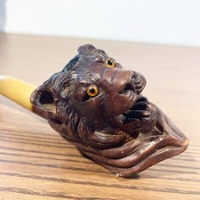 Pipe ancienne lion d'occasion  Saint-Genest-Malifaux