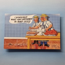 Comic postcard butcher for sale  TELFORD
