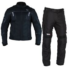 Motorrad Textil Kombi mit Protektoren Biker Motorrad kombi Schwarz Motorradkombi, usado comprar usado  Enviando para Brazil