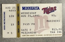Minnesota twins seattle for sale  Minneapolis