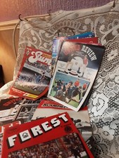 Football programs job for sale  SCUNTHORPE