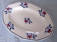 Ancien plat ovale d'occasion  Challans