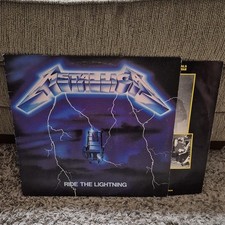 Metallica – Ride The Lightning 1984 Vinyl LP Elektra/Megaforce 60396-1  comprar usado Metallica – Ride The Lightning 1984 Vinyl LP Elektra/Megaforce 60396-1  comprar usado  Enviando para Brazil
