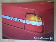 Alfa romeo prospekt gebraucht kaufen  Wiesloch