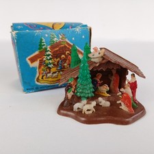 Vtg mini nativity for sale  Canton