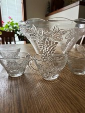 Glass punch bowl for sale  Shanksville