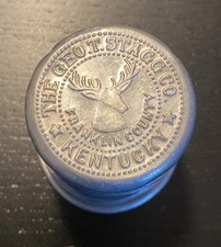 The Geo T Stagg Fanklin County Kentucky vidro de tiro de alumínio dobrável vintage, usado comprar usado The Geo T Stagg Fanklin County Kentucky vidro de tiro de alumínio dobrável vintage, usado comprar usado  Enviando para Brazil