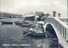 Ad485 cartolina gallipoli usato  Tramonti