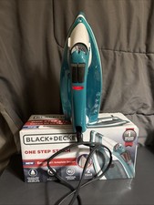 Ferro a vapor Black + Decker One Step azul e prata na caixa FUNCIONA comprar usado  Enviando para Brazil