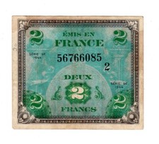 Billet francs serie d'occasion  Paris I