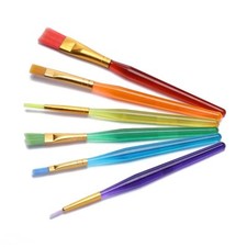 6pcs paint brushes d'occasion  Expédié en Belgium