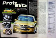 Sport Auto 10/1998 Opel Vectra B i500 mit 195PS im TEST auf 2 Seiten, usado comprar usado  Enviando para Brazil