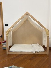 Letto casetta montessori usato  Genova