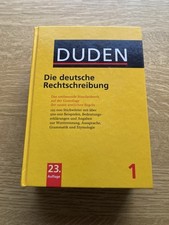 Duden deutsche rechtschreibung gebraucht kaufen  Geesthacht