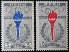 Timbres pérou poste d'occasion  Montpellier-