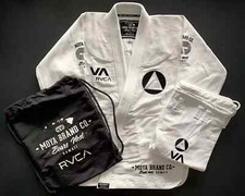 Shoroyoll RVCA × Moya Brand Bjj uniforme de arte marcial quimono 450 GSM terno com bolsa comprar usado  Enviando para Brazil