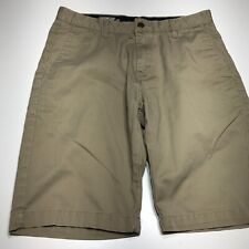 Bermuda Volcom masculina tamanho 30 bronzeada desbotada comprimento maior frente plana comprar usado  Enviando para Brazil