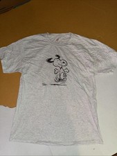Camiseta Snoopy Hanes masculina de algodão grande branca rara anos 2000  comprar usado  Enviando para Brazil