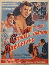 Gangsters jupons affiche d'occasion Gangsters jupons affiche d'occasion  Velleron