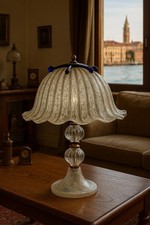 Lampe vintage verre d'occasion  Donzère