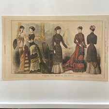 Victorian fashion plate for sale  LONDON