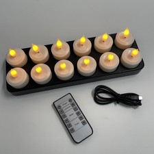Aufladbare teelichter timerfun gebraucht kaufen  Espelkamp