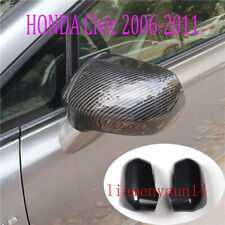 Capa de espelho retrovisor exterior estilo fibra de carbono 2 peças para HONDA Civic 2006-2011 comprar usado  Enviando para Brazil