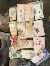 Vintage childrens hankies for sale  STOWMARKET