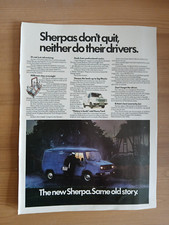 Original 1970s sherpa for sale  YORK