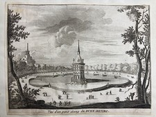 Gravure vue petit d'occasion  Lavernose-Lacasse