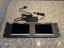 Monitores Marshall M-LYNX-702 Dual 7" 2U montagem em rack 3G SDI/HDMI com fonte de alimentação, usado comprar usado  Enviando para Brazil