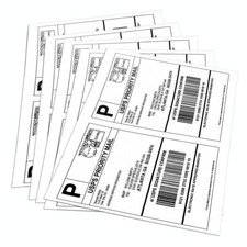 Usado, 200-6000 meia folha 8,5x5,5 etiquetas de envio autoadesivas para laser jato de tinta comprar usado  Enviando para Brazil