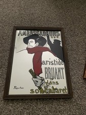 Screen printed mirror for sale  LYDNEY