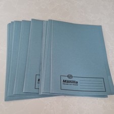 Blue foolscap square for sale  LEAMINGTON SPA