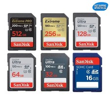 Sandisk cards 16gb for sale  Lancaster