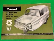 Reliant regal 5cwt for sale  SUTTON-IN-ASHFIELD