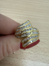 Bague petit diamant d'occasion  Andernos-les-Bains