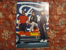 Ford Motorsport literatura ropa deportiva y accesorios folleto de carreras rally 1990 segunda mano  Embacar hacia Mexico