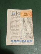 Schedina totocalcio 1953 usato  Arezzo
