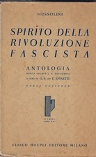 Mussolini beni..spirito della usato  Italia