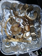 Reloj y joyería vintage tono oro y oro segunda mano  Embacar hacia Mexico
