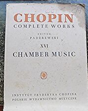 Chopin complete works for sale  YORK